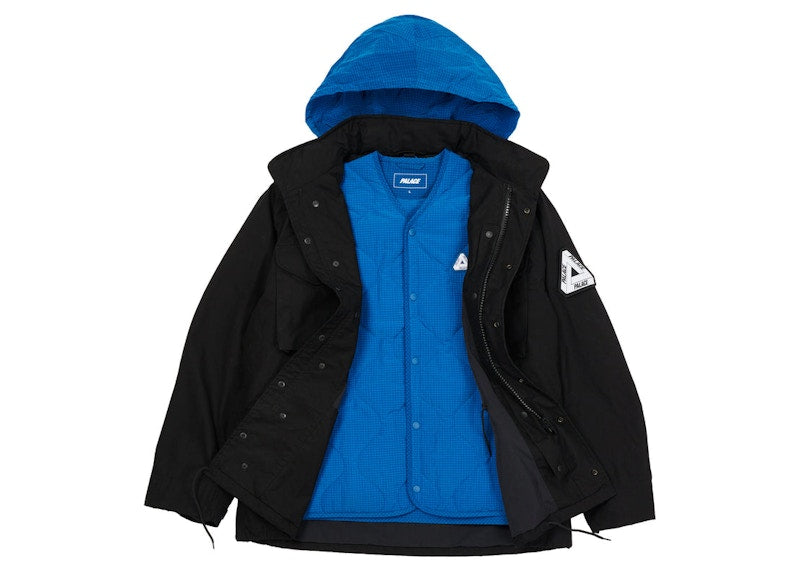 Palace P-65 Jacket Black
