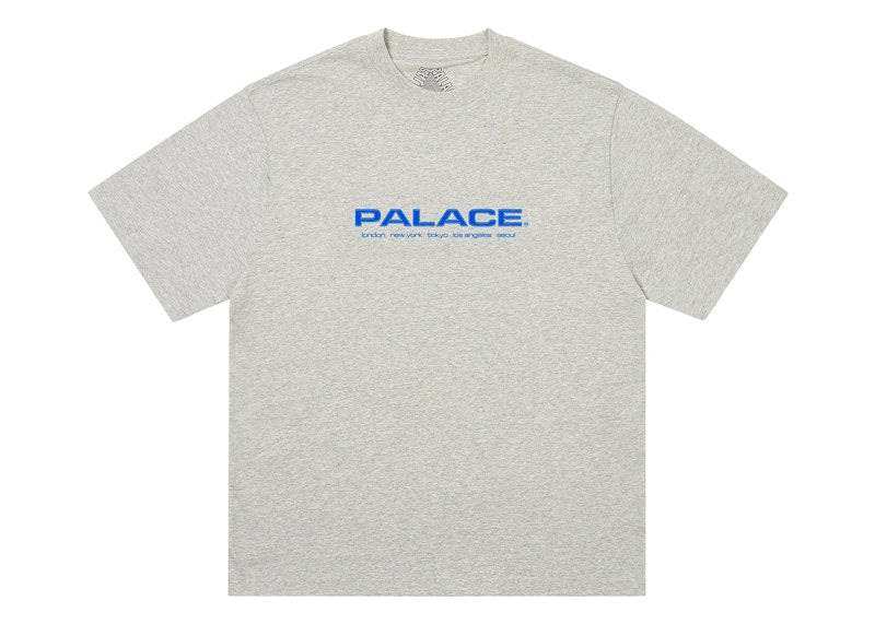 Palace P Bitz T-Shirt Grey Marl