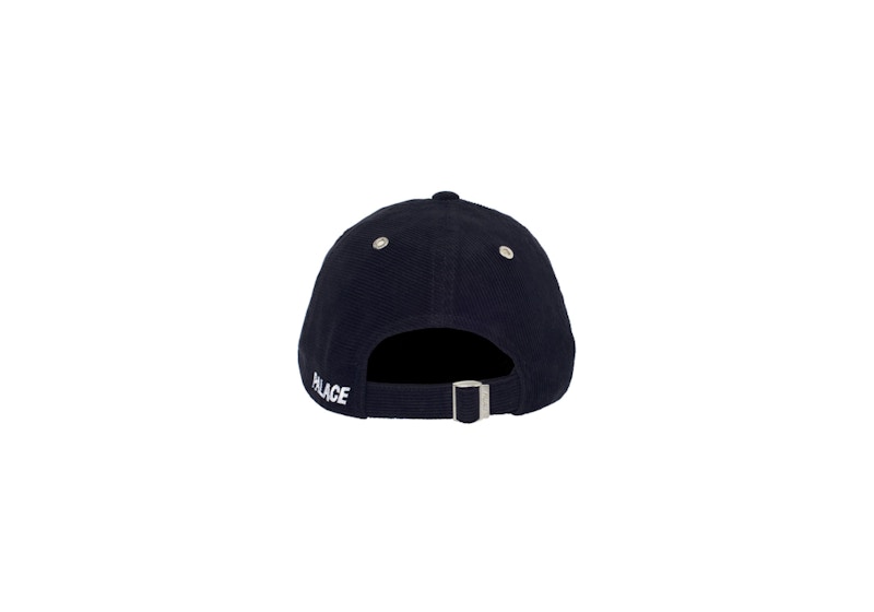 Palace P Cord 6-Panel Black