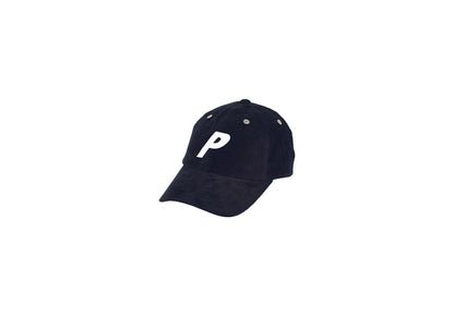 Palace P Cord 6-Panel Black