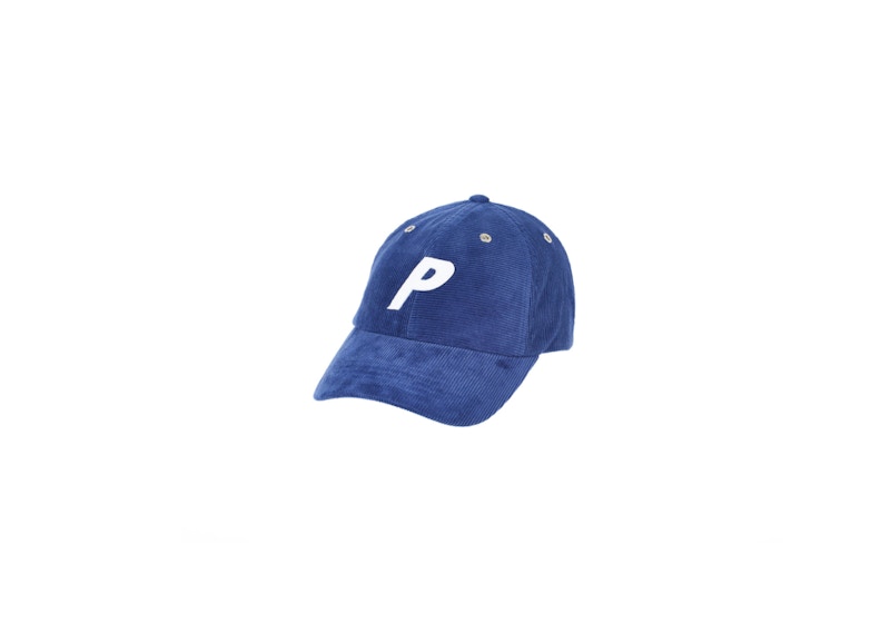 Palace P Cord 6-Panel Blue
