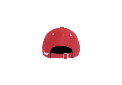 Palace P Cord 6-Panel Red