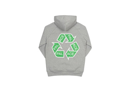 Palace P-Cycle Hood Grey Marl