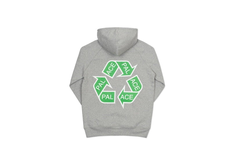 Palace P-Cycle Hood Grey Marl