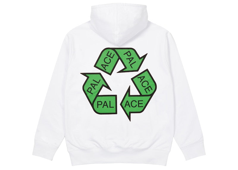 Palace P-Cycle Hood (SS21) White