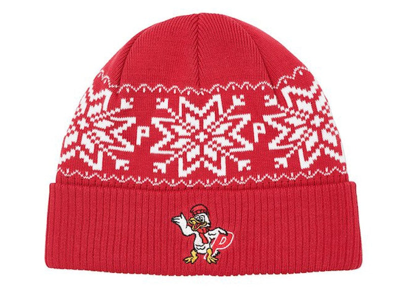 Palace P-Duck Beanie Red