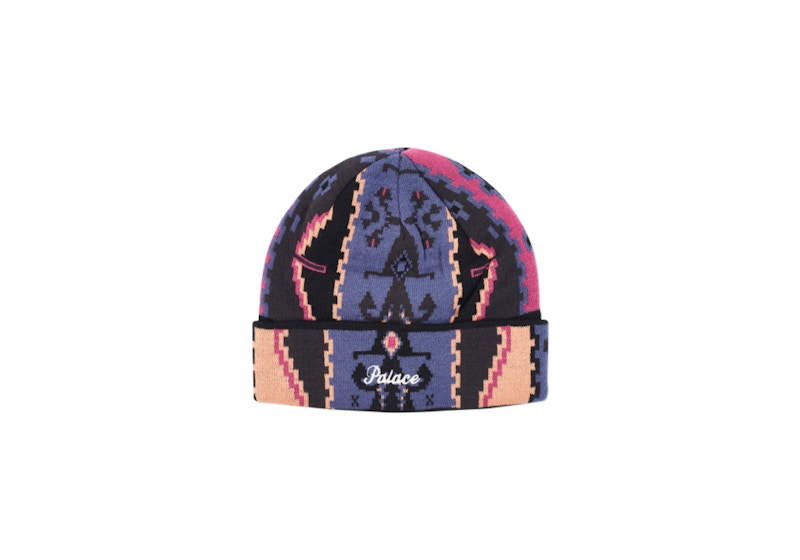 Palace P-Ersian Beanie Grey/Pink