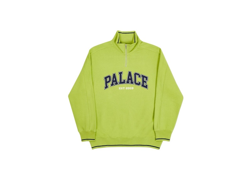 Palace P-Est Zip Crew Green