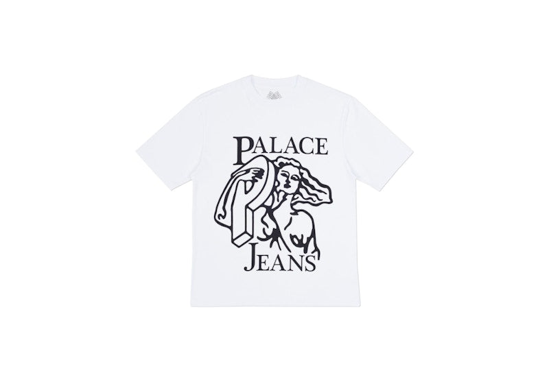 Palace P Jeans T-shirt White/Black