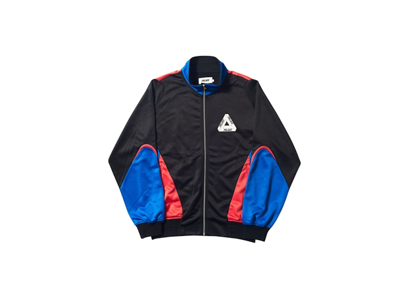 Palace P-Knit Tri Funnel Black/Royal/Cayenne