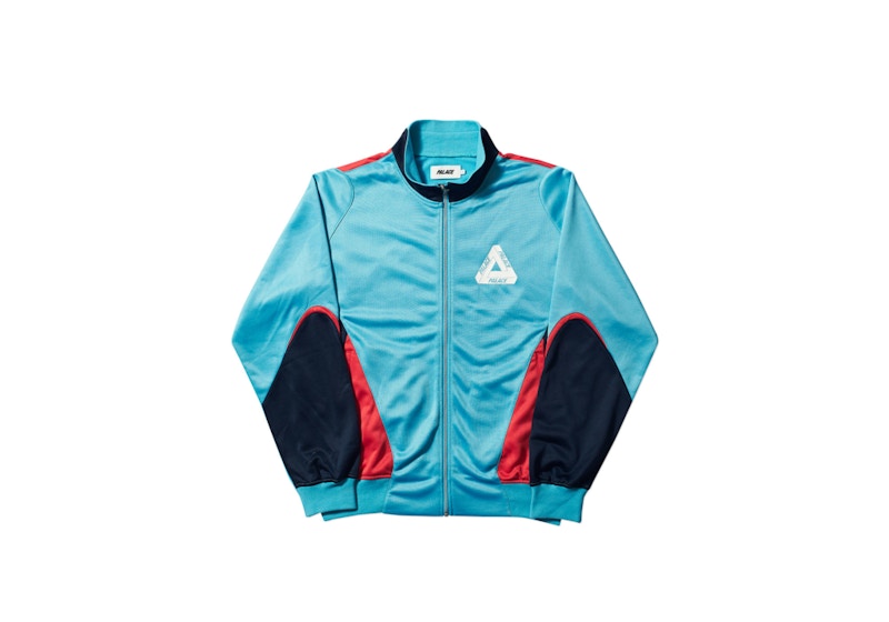 Palace P-Knit Tri Funnel Blue/Navy/Cayenne