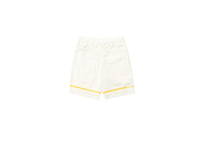 Palace P-Line Cotton Short White Stone