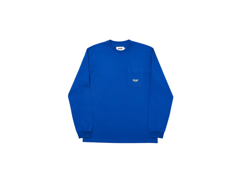 Palace P-Line Pocket Longsleeve Blue