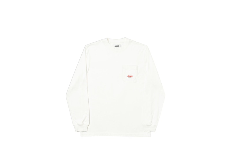 Palace P-Line Pocket Longsleeve White