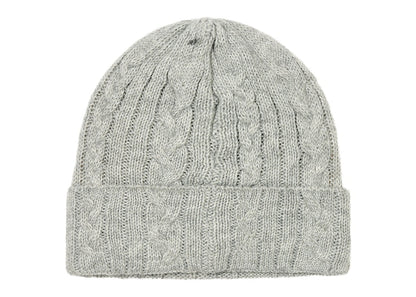 Palace P Link Beanie Grey Marl