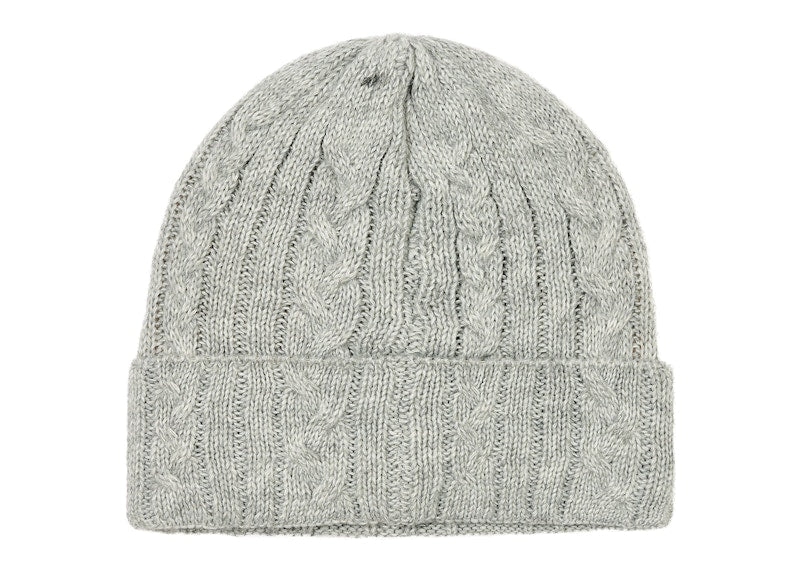 Palace P Link Beanie Grey Marl