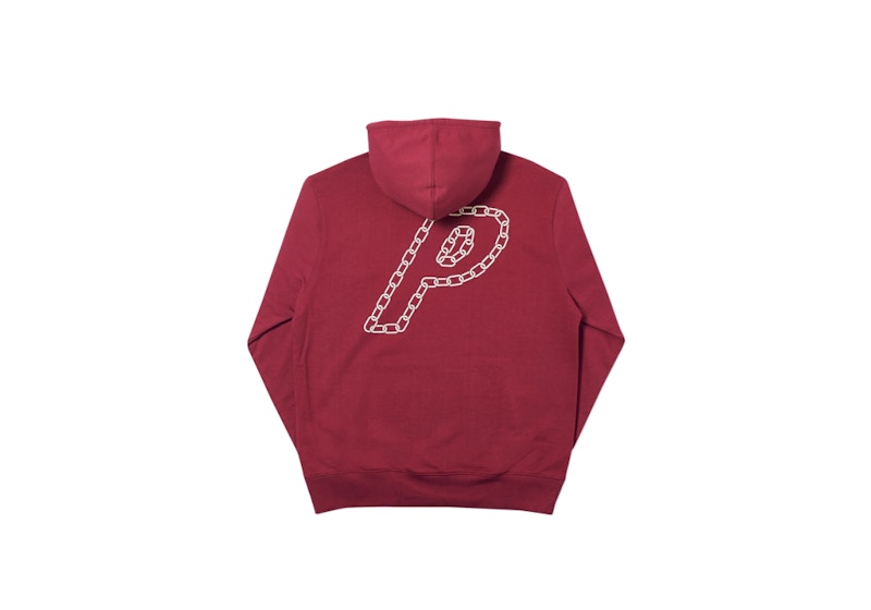 Palace P-Link Hood Cherry Red