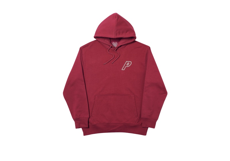 Palace P-Link Hood Cherry Red