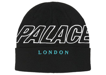 Palace P-London Beanie Black