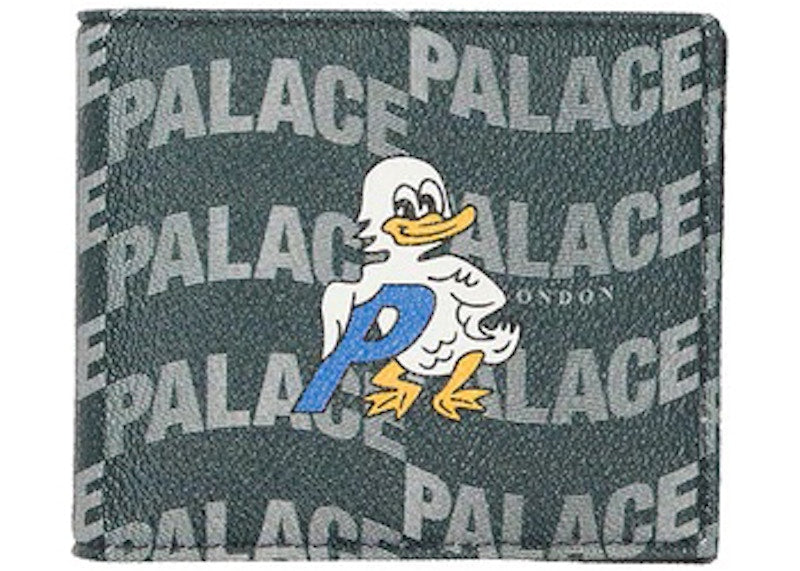 Palace P-Lux Duck Billfold Wallet Black