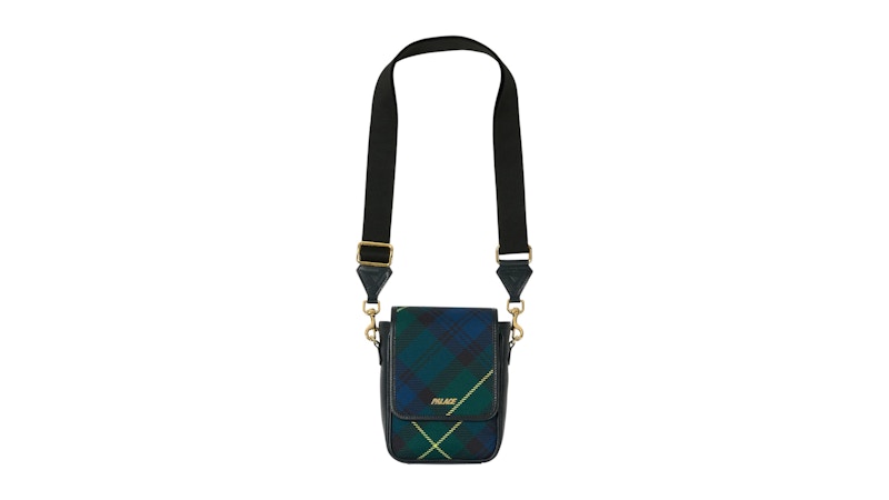 Palace P-Lux Shot Bag Black Watch
