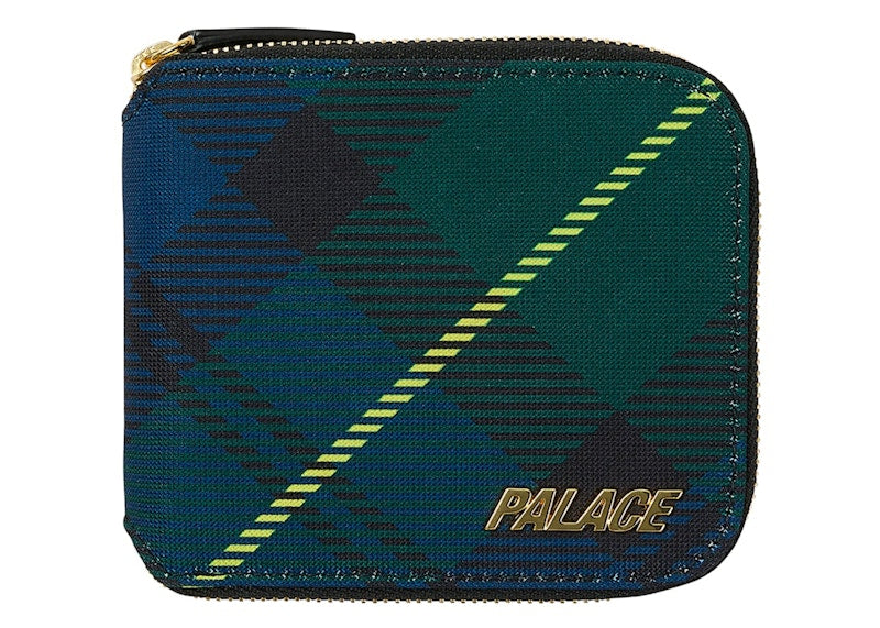 Palace P-Lux Zip Wallet Black