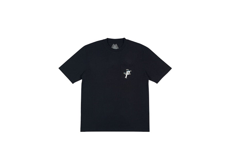 Palace P Man Pocket T-shirt Black/White