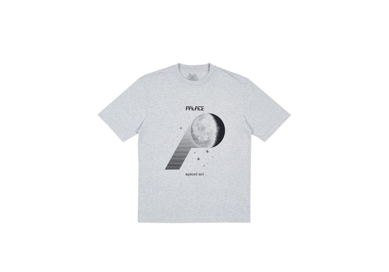 Palace P-Moon T-shirt Grey Marel/Black