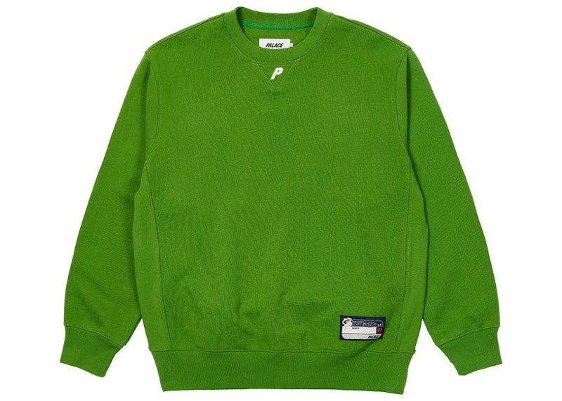 Palace P Neck Crew Dark Green