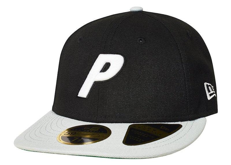 Palace P New Era LP 59Fifty Fitted Cap Black/Gray