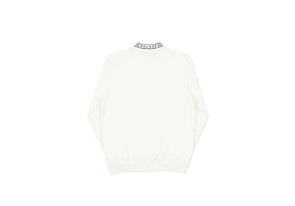 Palace P-Rib Crew White