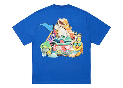 Palace P Sea T-Shirt Blue Berry