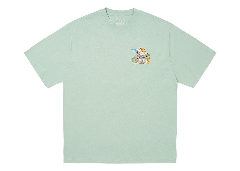 Palace P Sea T-Shirt Hazy Green