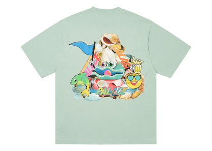 Palace P Sea T-Shirt Hazy Green