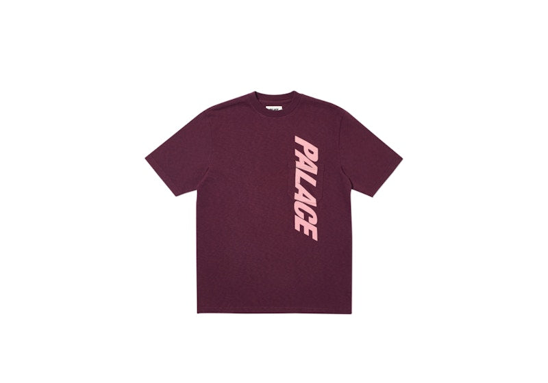 Palace P-Slub Pocket Tee Burgundy