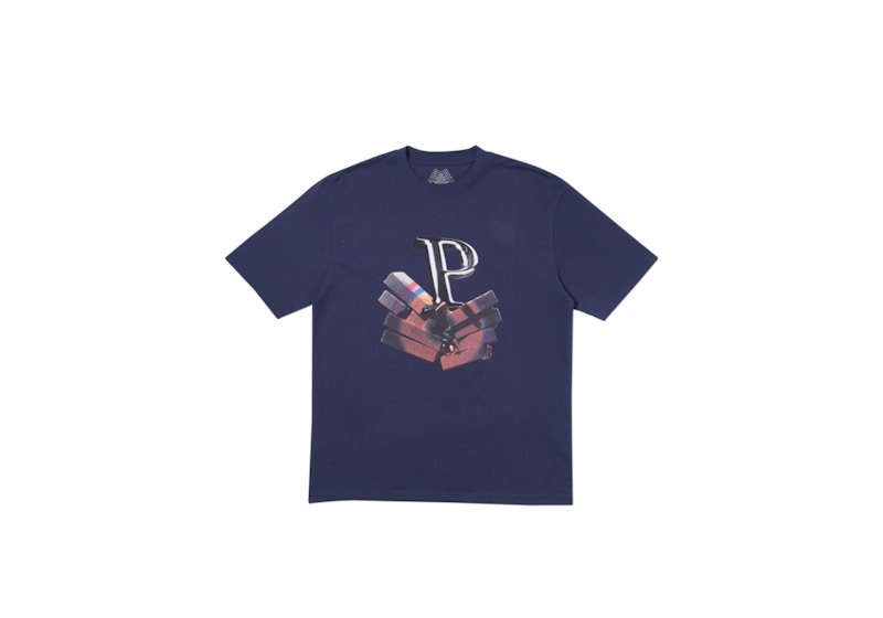 Palace P Smish T-shirt Navy