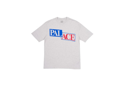 Palace P Star T-shirt Grey Marl/Blue/Red