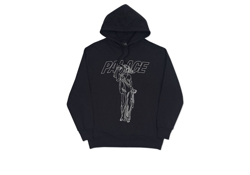Palace P Statue Hood Black