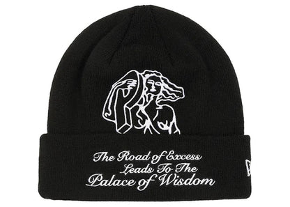 Palace P-Statue New Era Beanie Black