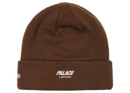 Palace P-Statue New Era Beanie Brown