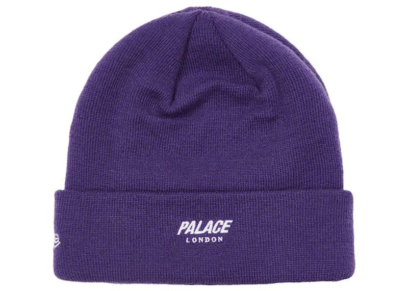Palace P-Statue New Era Beanie Purple
