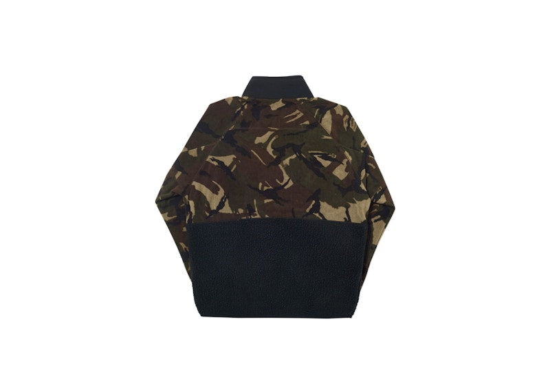 Palace P-Surgent Fleece Jacket Black DPM