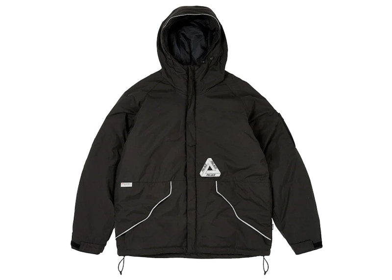 Palace P-Tech Hooded Jacket Black