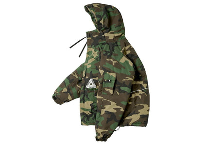 Palace P-Tech Hooded Jacket Camo