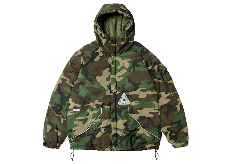 Palace P-Tech Hooded Jacket Camo
