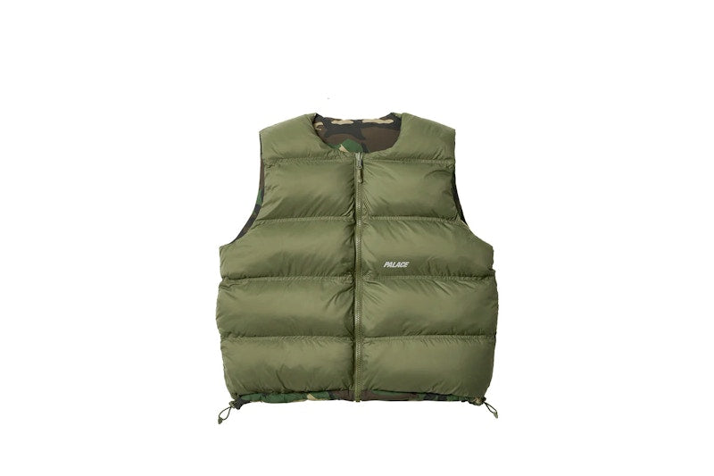 Palace P-Tech Reversible Puffa Vest Camo