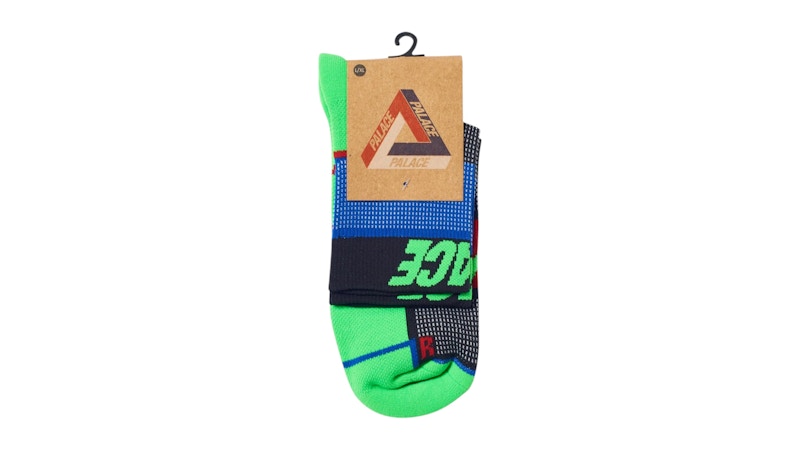 Palace P-Tech Sock Green/Blue