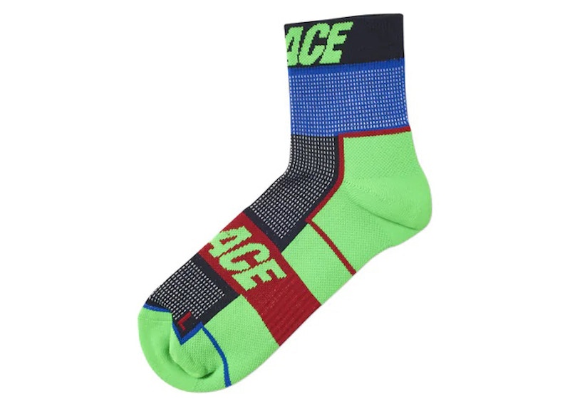 Palace P-Tech Socks Green/Blue