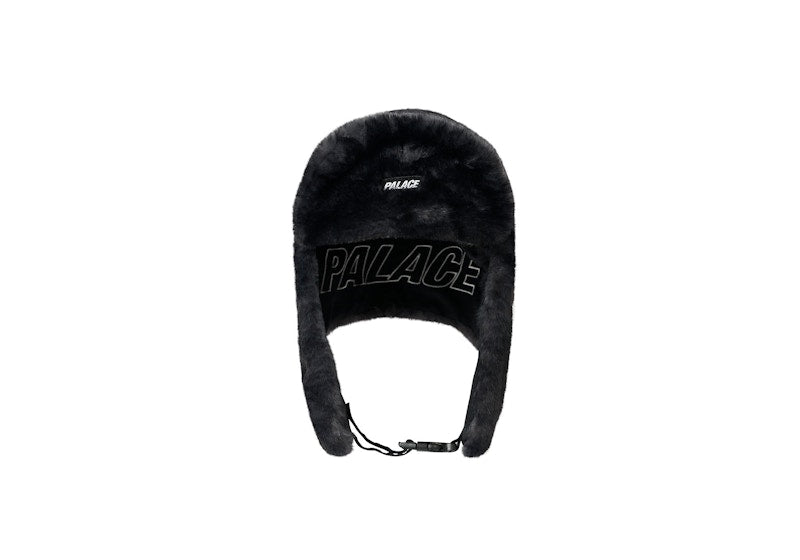 Palace P Trooper Shell Hat Black