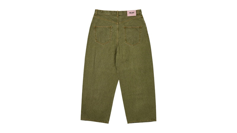 Palace P100 Super Baggy Jean The Deep Green